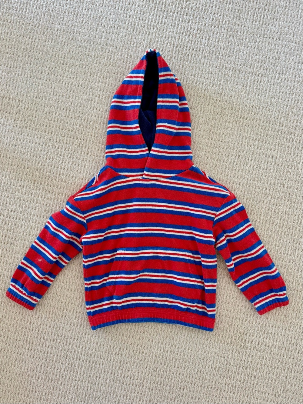 Mini Boden Terry Cloth Hooded Sweatshirt